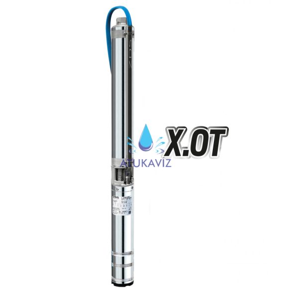 ZDS QS4X.10-8 búvárszivattyú 250 liter 4,8bar