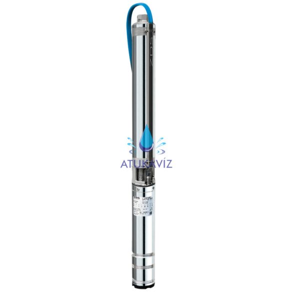 ZDS QS4X.10-31 búvárszivattyú 250 liter 18,6bar