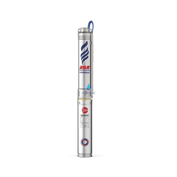 Pedrollo 3SRm 4/23 csőbúvár szivattyú 220V 8,6bar