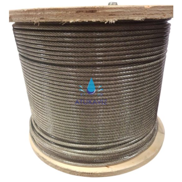 A4 saválló 3/4 bevonatos drótkötél