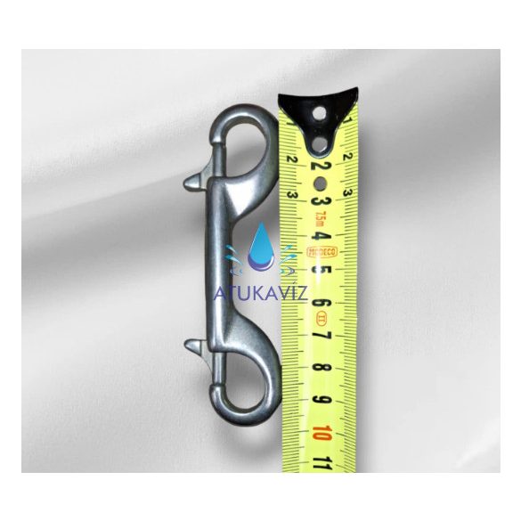 A4 saválló AISI 316 dupla karabiner 100mm