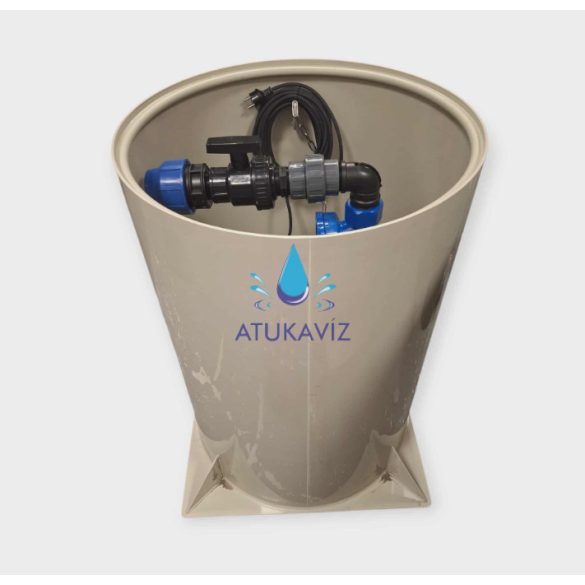 Szennyvízátemelő MINI 1000X700 650 literes szivattyúval