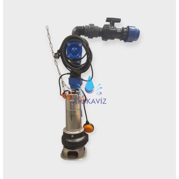 Szennyvízátemelő MINI 1000X700 650 literes szivattyúval