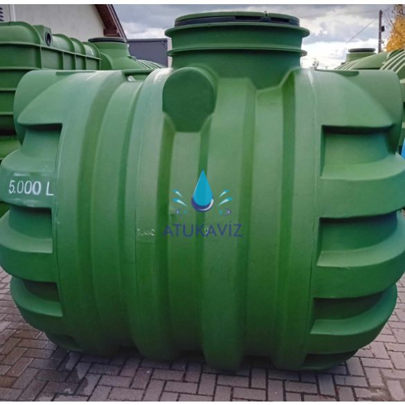 Vízgyűjtő tartály 5m3 RoTerra 5000Liter