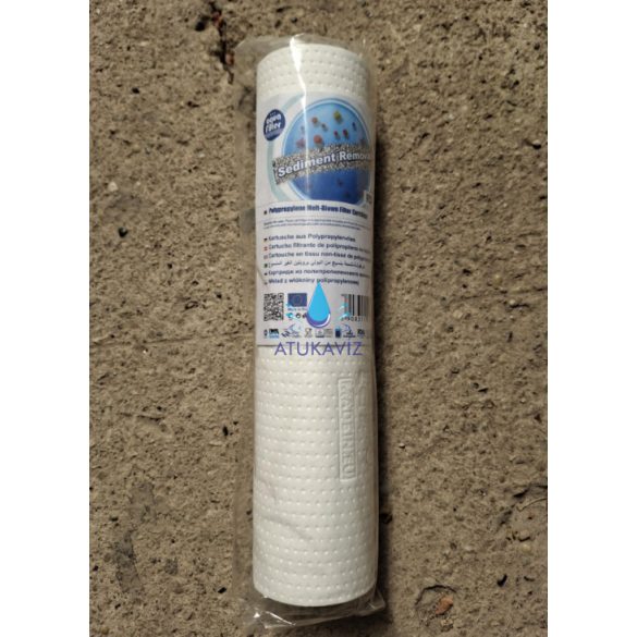 10 colos polypropylén szűrőbetét 20 mikron