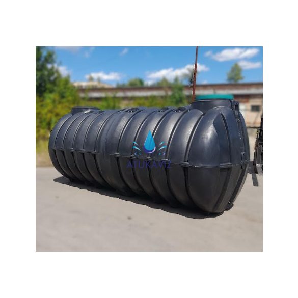 Esővíz, szennyvíz, szürkeviz gyűjtő műanyag tartály 12000L (12m3)