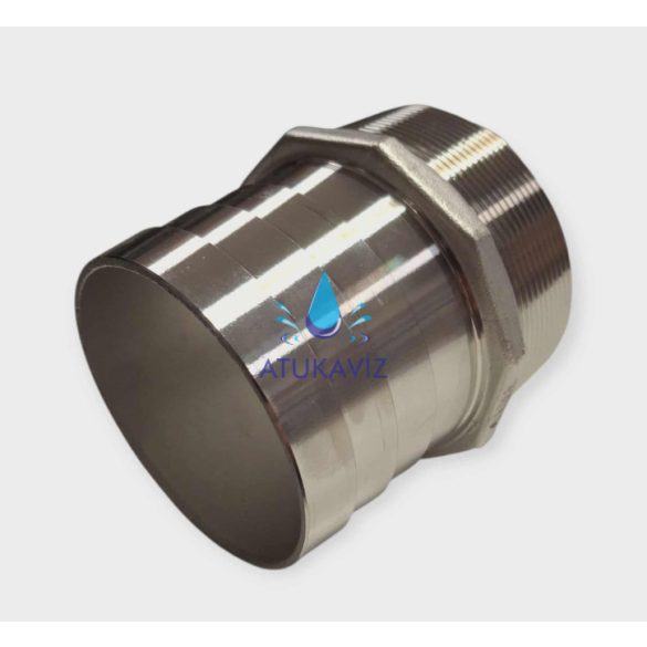 Saválló tömlővég 2 1/2"-65