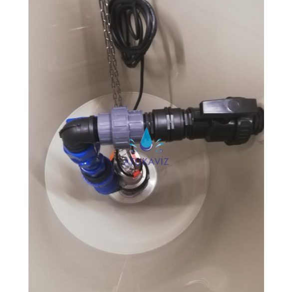 Szennyvízátemelő kültéri riasztóval (Pedrollo)550 liter/perces szivattyúval