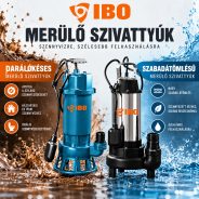 IBO szennyvíz szivattyúk